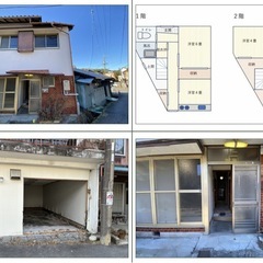 ガレージ駐車場有り　🌈戸建て賃貸・瑞浪市陶町猿爪🌈即入居可能、エ...