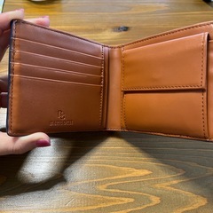メンズ　折りたたみ財布の画像