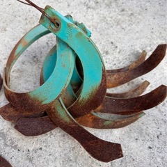 耕運機用ロータリー爪 左右セット 35R・35L 引き取り歓迎の画像