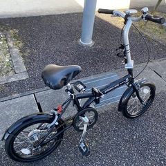 折りたたみ自転車 お父さんバイク クールエディションの画像