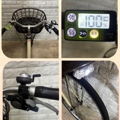 ⭐️美品⭐️室内保管⭐️バッテリー最高レベル8.7Ah✨　ヤマハパス✨電動自転車24の画像