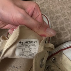 コンバーススニーカー　25cmの画像