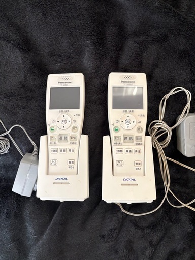 美品Panasonic VL-W603ドアホン子機&充電器　電池おまけ付き！二点セット！
