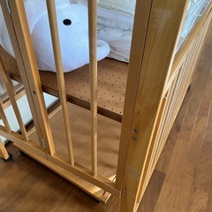 ベビーベッド＋布団セットの画像