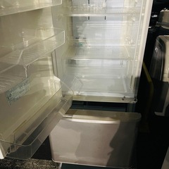 シャプ 両開きドア 350L 配送可能の画像