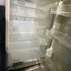 シャプ 両開きドア 350L 配送可能の画像