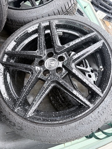 GTS-MONOタイヤホィールセット　美品　プ　18インチ　PCD:5H-100