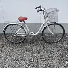 【京都発】京の楽チャリ　ブリヂストン　26インチ　内装３段切替の画像