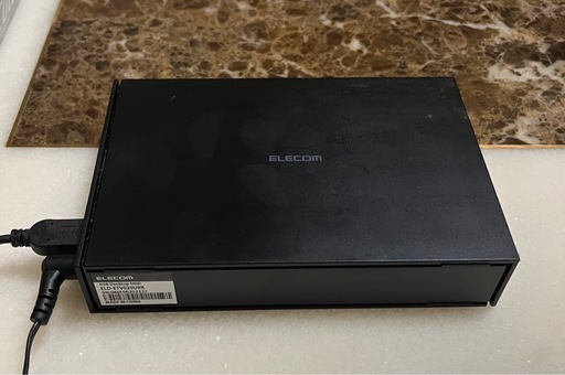 2TBハードディスク　　エレコム　ELD-ETV020UBK