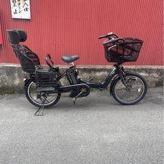 【京都発】京の楽チャリ　電動アシスト自転車　ヤマハ　　パスキス　黒色の画像