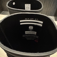 美品　HUNTER レインブーツ　22cmの画像