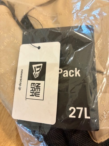 新品未使用品　ニューエラリュック