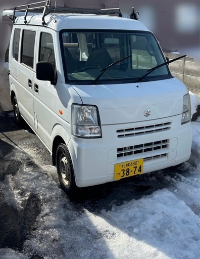 格安　車検R8年7月まで付き　即乗り　エブリイ DA64V 4WD MT 12万円 即乗り可