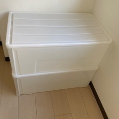 ニトリ衣装ケース×2個の画像