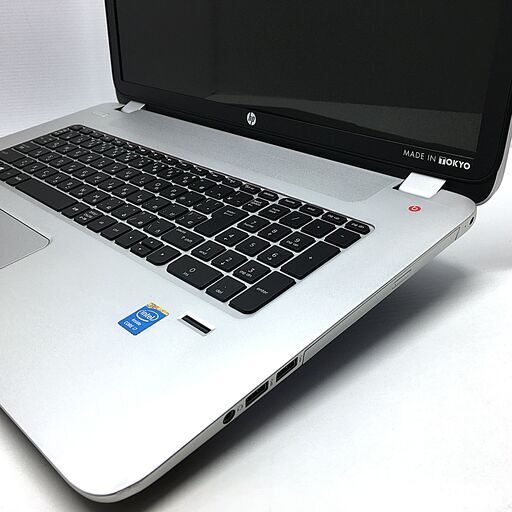★人気の17インチ★HP ENVY17-j100/CT【最強 i7 +爆速新品 SSD512GB +RAM8GB】最新Win11(25H2)｜長サポOffice2024（管理202602280942）