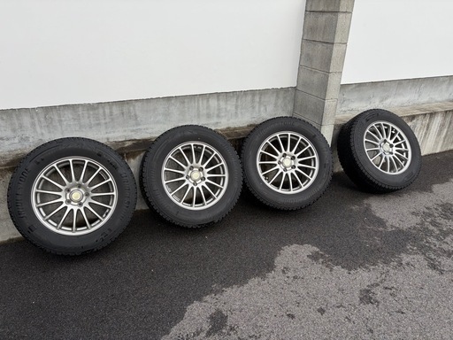 【最終値下】ブリザック DM-V3 225/65R17 ＆ ブリヂストン軽量ホイール4本セット（CX-5等）