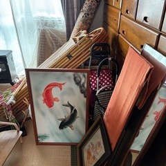 テレビ、扇風機など祖父家の片付けの画像