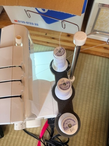 ジューキ MO-113DN 1本針3本糸ロックミシン　動作確認済み