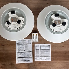 アイリスオーヤマ　　6畳用シーリングライト2点の画像