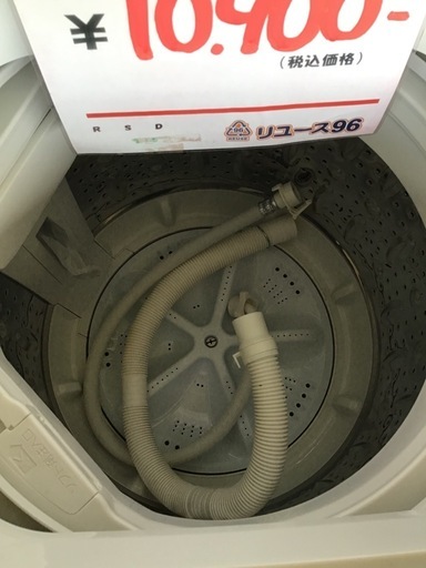 ●販売終了●ヤマダ電機　4.5k洗濯機　2017年製　中古品