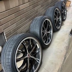 ワーク製アルミホイールの画像