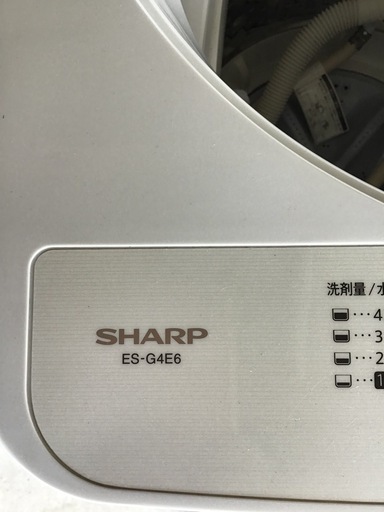 ●販売終了●SHARP    4.5k洗濯機　2019年製　中古品
