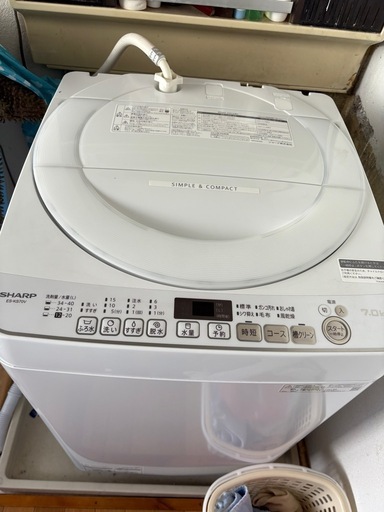シャープ 洗濯機