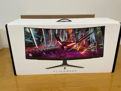 【訳あり】Alienware AW3423DW 34インチ QD-OLED 175Hz 元箱・付属品あり