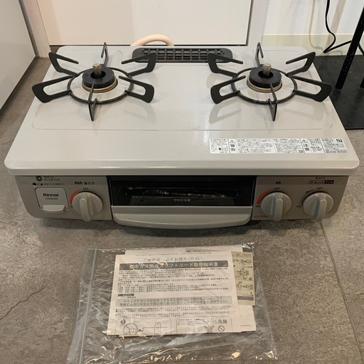 【ジモティー割】Rinnai 2023年製　都市ガス　ガスコンロ　（ID1888）