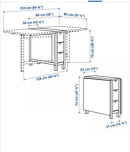 IKEA ダイニングテーブル