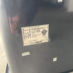 CORONA 石油ストーブ RX-2219Y コロナ タンク3.7L 燃焼確認済 自然通気形 開放式の画像