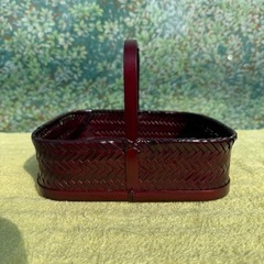 カゴ　色艶良し　未使用保管品の画像