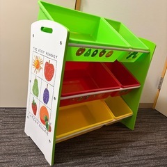 はらぺこあおむし　おもちゃ箱　おもちゃ　収納　棚の画像