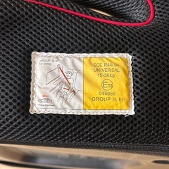 ジュニアシートの画像