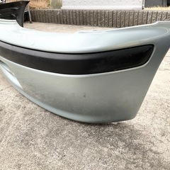 日産 純正  マーチ　K11 フロントバンパー ライトグリニッシュシルバーパールメタリック  62022 72B40の画像