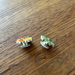 美品！クロックス　お花　チャームの画像