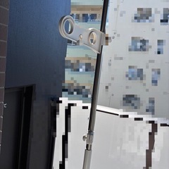 【取引中】　 つっぱり式　物干し竿　物干し台の画像