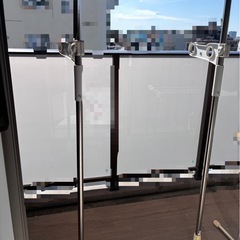 【取引中】　 つっぱり式　物干し竿　物干し台の画像