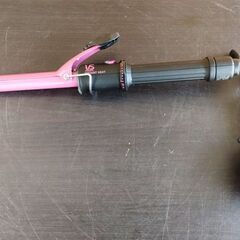 ヘアアイロン ヴィダルサスーン VSI-1904 PJ カールアイロン パイプ径19㎜ Vidal Sassoon ビダルサスーン ピンク 小泉成器 札幌 北20条店の画像