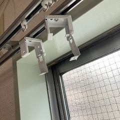 ニトリ　ブラインドカーテン×2個の画像