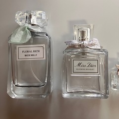 ◇FLORAL RICH×1個、ミス ディオール ブルーミング ブーケ×3個(空瓶 4点セット)の画像