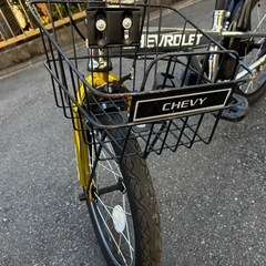 シボレー18インチ　シルバーゴールド
の画像