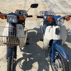 カブ５０DXとカブ50　2台まとめて　キック降りますの画像