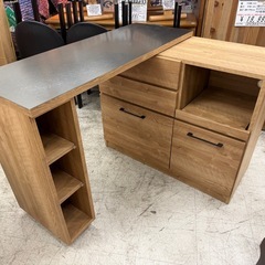 【愛品館 江戸川店 】α Takaba 伸長式トップボード キッチンカウンター（アルファタカバ）の画像