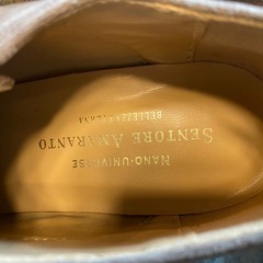 nano・universe sentore amarantoグレー スエード　23cmの画像