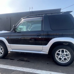 【ご成約】乗って帰れます❗️車検R9年1月❗️パジェロミニ❗️VRグレード ターボ❗️AT❗️冬夏タイヤ❗️の画像