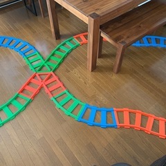 電動乗用きかんしゃトーマスのレールのみの画像