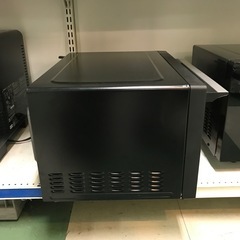 ジャングルジャングル貝塚店　シャープ　電子レンジ　2019年製　ヘルツフリー　ブラック　黒　フラットタイプ　単機能電子レンジ　絶対湿度センサー　縦開き　中古　貝塚市　二色浜の画像