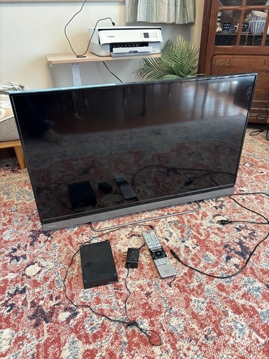 美品　東芝40インチ液晶テレビREGZA40V30➕録画用2TB HDD 