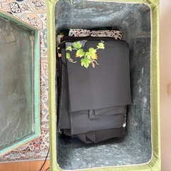 交渉中大きな　茶箱　　ヴィンテージ　アンティークの画像